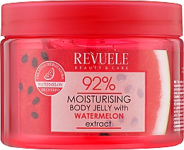 Körpergelee mit Wassermelonenextrakt - Revuele Body Jelly Moisturising Watermelon — Bild N1