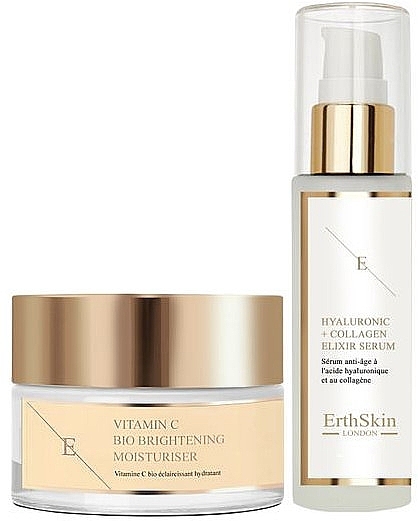 Pflegeset für Männer - ErthSkin London Vitamin C (f/ser/60ml + f/cr/50ml) — Bild N1