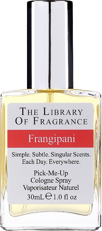 Demeter Fragrance The Library of Fragrance Frangipani Pick-Me-Up Cologne Spray - Eau de Cologne — Bild N1