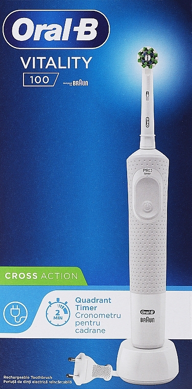 Elektrische Zahnbürste Vitality 100 Cross Action - Oral-B Braun Vitality 100 Cross Action — Bild N1