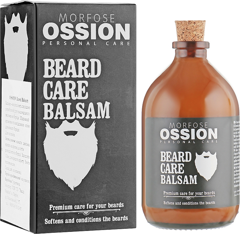 Bartbalsam mit Argan- und Bittermandelöl - Morfose Ossion Beard Care Balsam — Bild N2