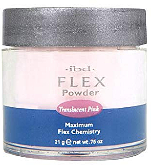 Acrylpuder transparentrosa - IBD Flex Powder Translucent Pink — Bild N2