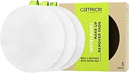 Düfte, Parfümerie und Kosmetik Schminkschwamm - Catrice Wash Away Make Up Remover Pads