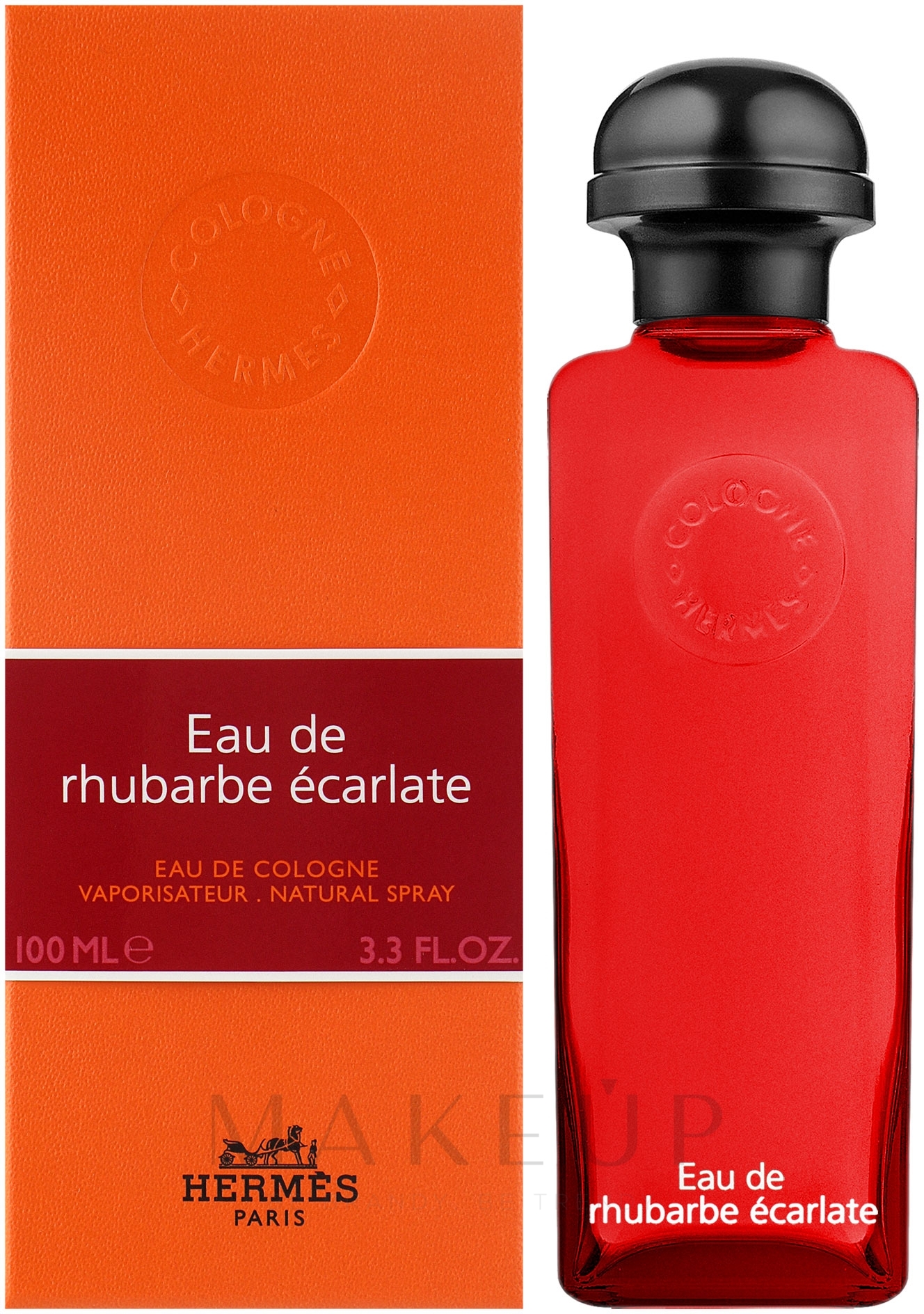 Hermes Eau de Rhubarbe Ecarlate - Eau de Cologne — Bild 100 ml