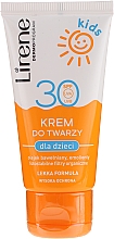 Sonnenschutzcreme für Kinder SPF 30 - Lirene Kids Sun Protection Face Cream SPF 30 — Bild N1