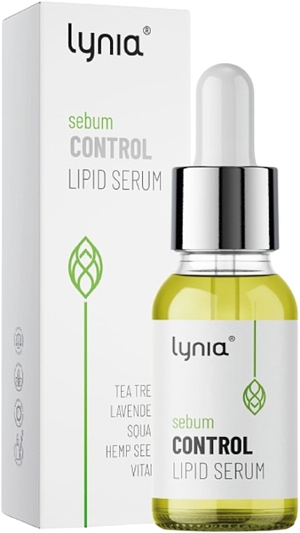 Ölserum für das Gesicht - Lynia Sebum Control Lipid Serum — Bild N1