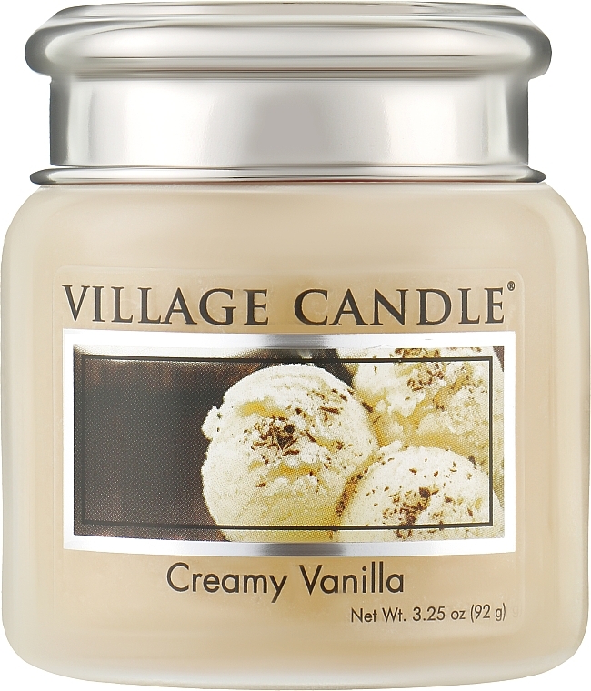 Duftkerze im Glas Vanillecreme - Village Candle Creamy Vanilla — Bild N2