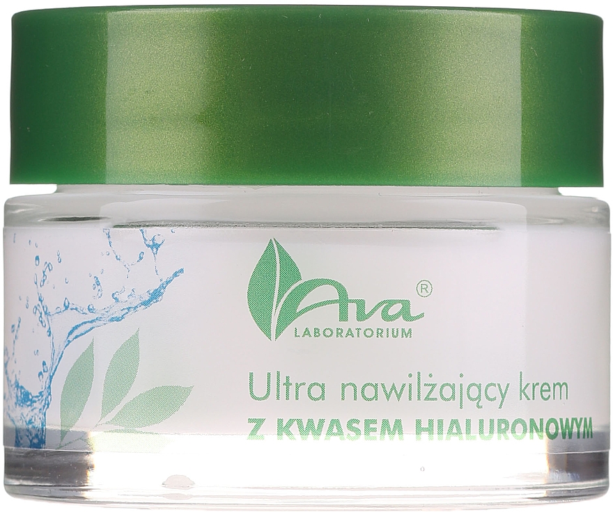 Extra feuchtigkeitsspendende Gesichtscreme mit Hyaluronsäure - AVA Laboratorium Ultra Moisturizing Hyaluronic Cream