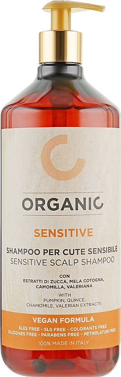 Bio-Shampoo für empfindliche Kopfhaut - Punti Di Vista Organic Sensitive Scalp Shampoo — Bild N1