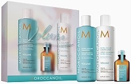 MoroccanOil Volume Spring Kit (Haarshampoo 250ml + Conditioner 250ml + Haarbehandlung 25ml + Körperlotion 10ml) - Set — Bild N1
