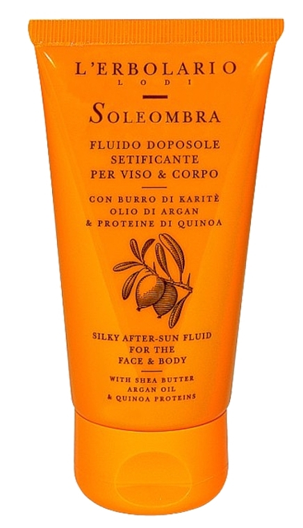 After-Sun Emulsion für Gesicht und Körper - L'Erbolario Silky After-Sun Fluid For The Face And Body  — Bild N1