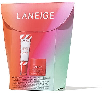 Set - Laneige Divine Lip Duo (Lippenmaske/8 g + Lippenbalsam/10 ml) — Bild N1