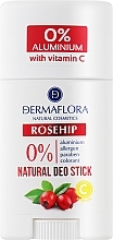 Düfte, Parfümerie und Kosmetik Deostick Hagebutte - Dermaflora Natural Deo Stick Rosehip