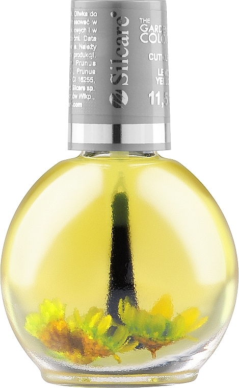 Nagel- und Nagelhautöl mit Blüten Olive und Zitrone - Silcare Olive Lemon Yellow — Bild N1