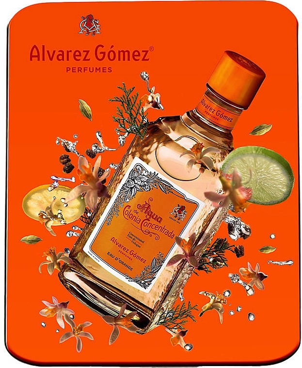 Duftset (Eau de Cologne 300ml + Körperemulsion 280ml)  - Alvarez Gomez Agua de Colonia Concentrada Eau D'Orange  — Bild N1