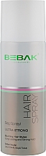 Düfte, Parfümerie und Kosmetik Styling-Spray Ultra starker Halt - Bebak Laboratories Hair Spray Ultra Strong