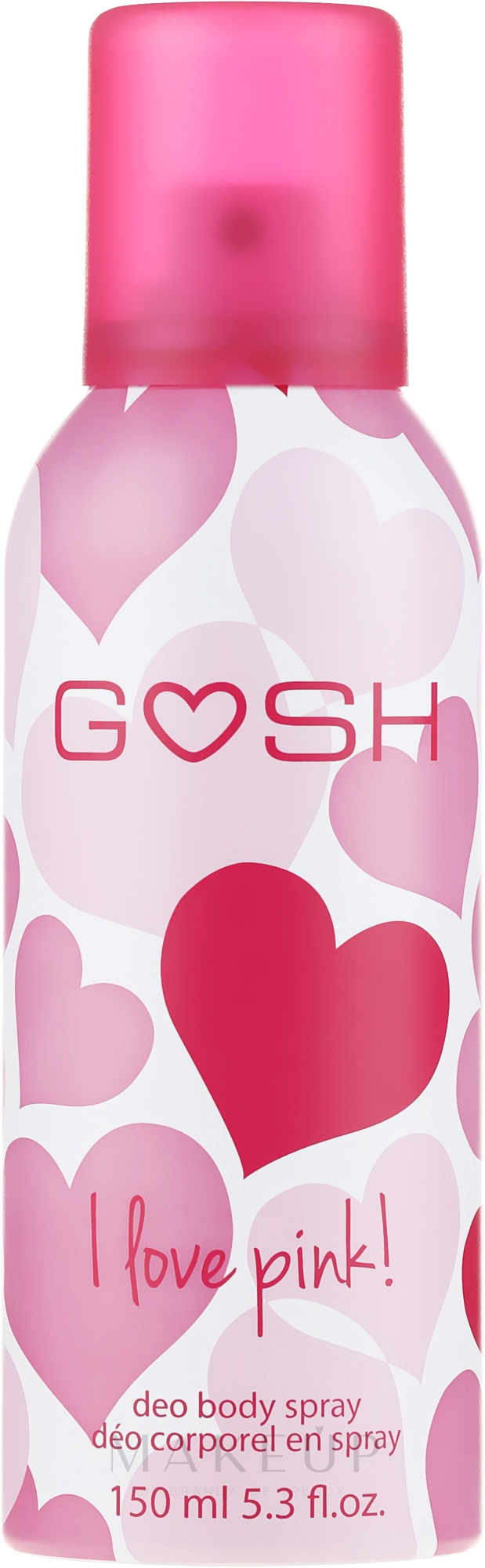 Deospray - Gosh I Love Pink Deo Body Spray — Bild 150 ml