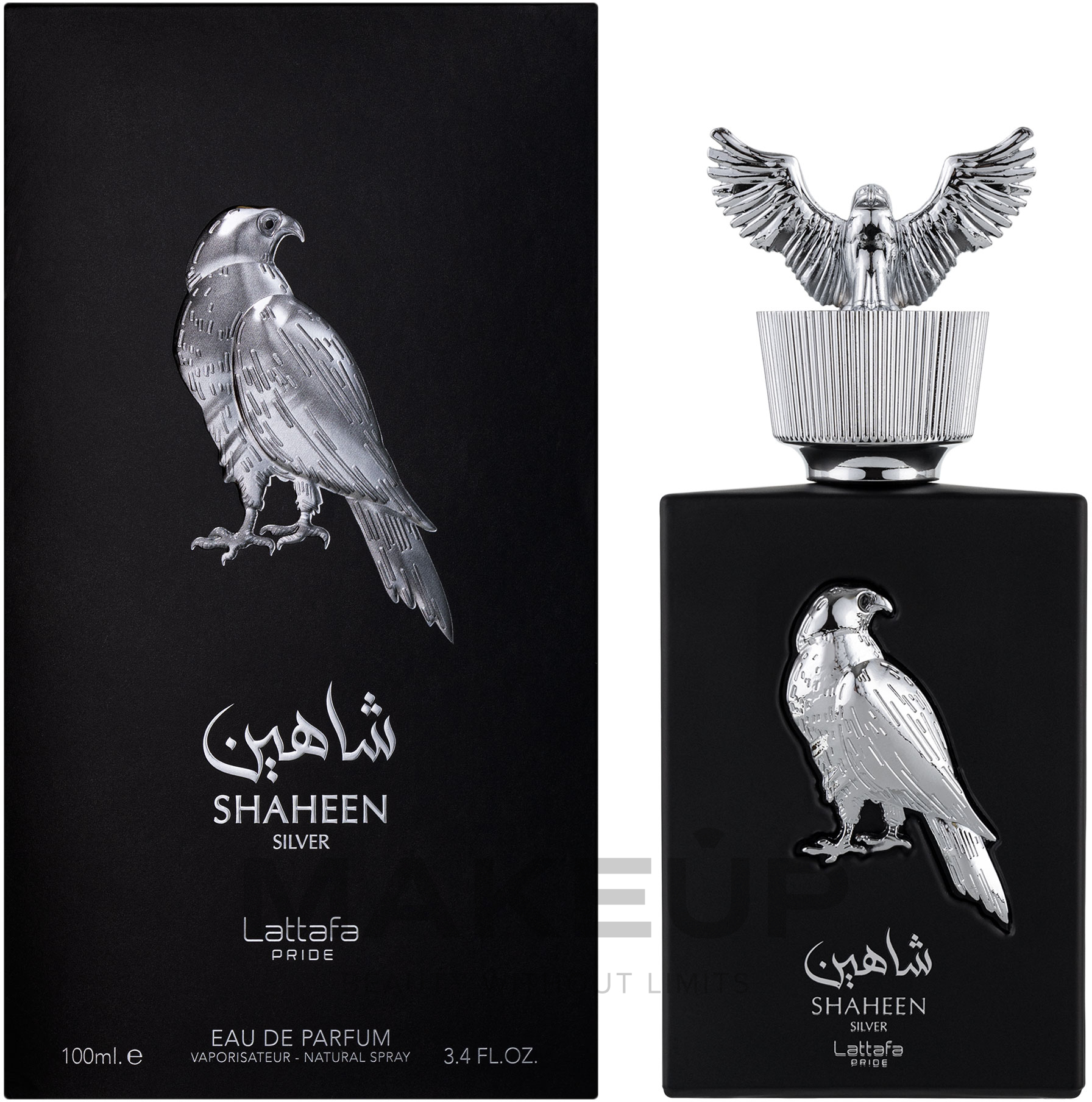 Lattafa Perfumes Pride Shaheen Silver - Eau de Parfum — Bild 100 ml