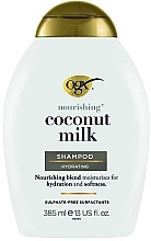 Düfte, Parfümerie und Kosmetik Regenerierendes und feuchtigkeitsspendendes Shampoo mit Kokosmilch, Kokosnussöl und hydrolysiertem Milchprotein - OGX Nourishing Coconut Milk Shampoo