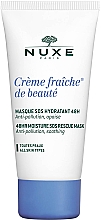 Düfte, Parfümerie und Kosmetik Regenerierende Gesichtsmaske - Nuxe Creme Fraiche De Beaute 48HR Moisture SOS Rescue Mask