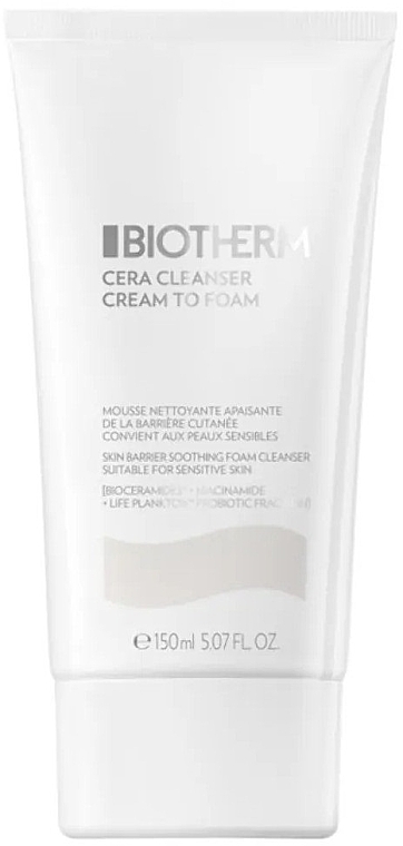 Reinigungscreme-Schaum für das Gesicht - Biotherm Cera Cleanser Cream To Foam — Bild N1