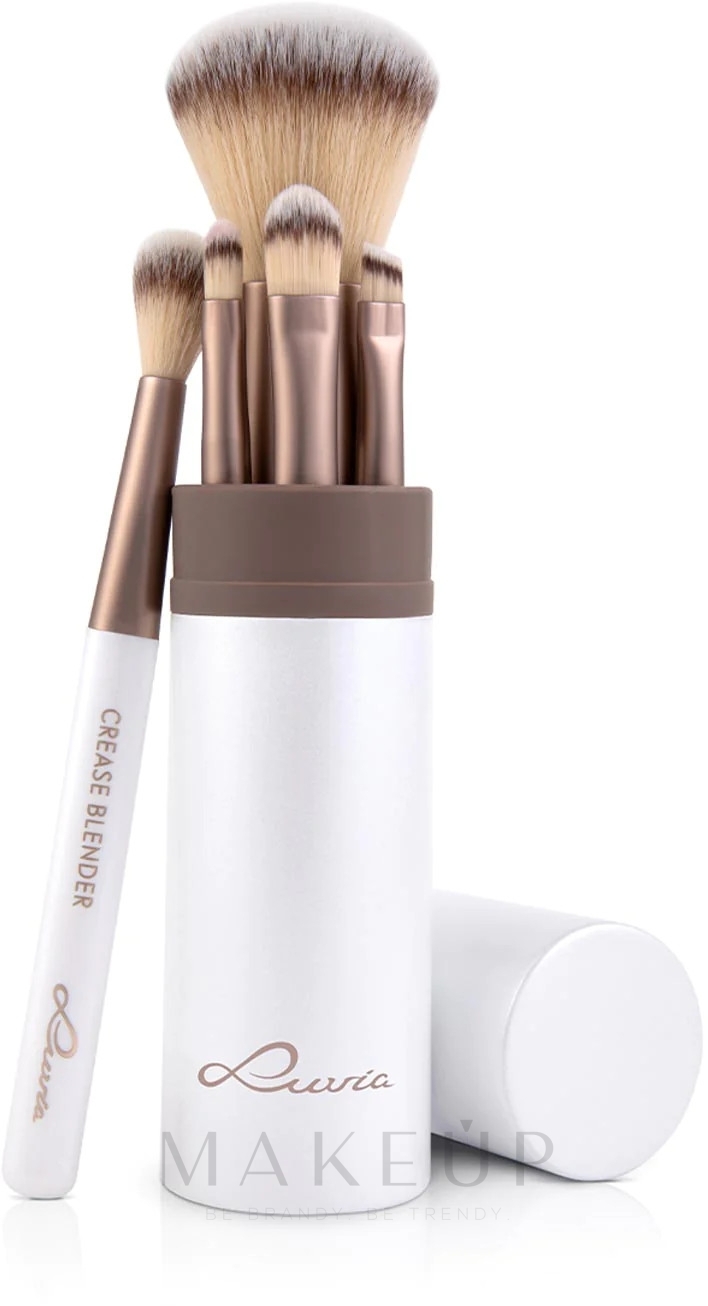 Macchiato Set Make-up Travel Pinselset - Luvia Cosmetics Brush 5-tlg.
