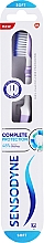 Düfte, Parfümerie und Kosmetik Zahnbürste weich Complete Protection weiß-lila - Sensodyne Complete Protection Soft