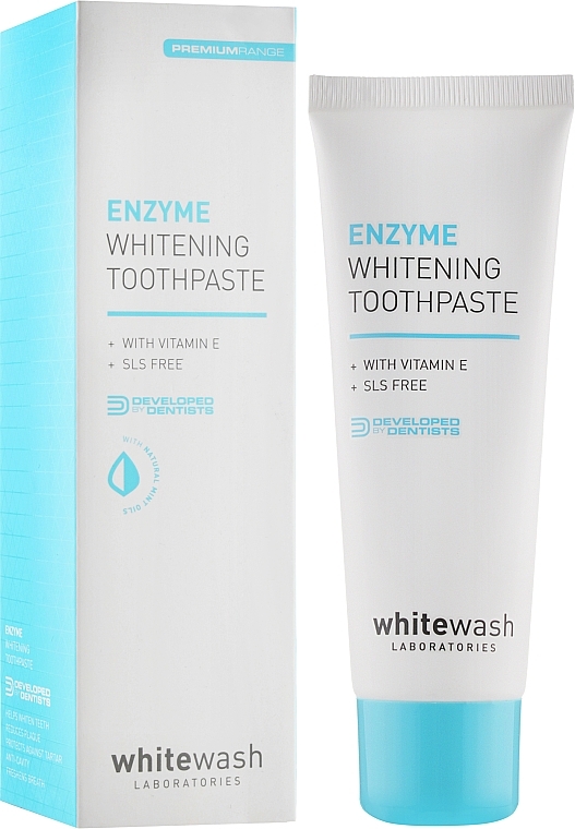 Aufhellende Zahnpasta - WhiteWash Laboratories Enzyme Whiteninng Toothpaste — Bild N3