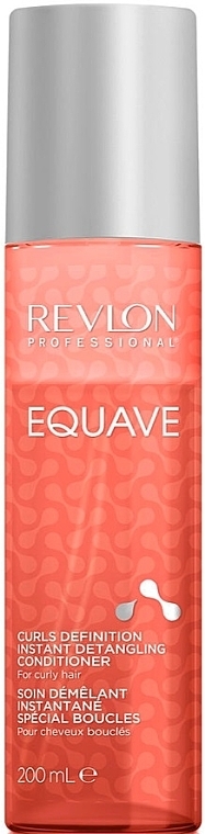 Leave-In Conditioner - Revlon Professional Equave Curls Definition Instant Detangling Conditioner — Bild N1