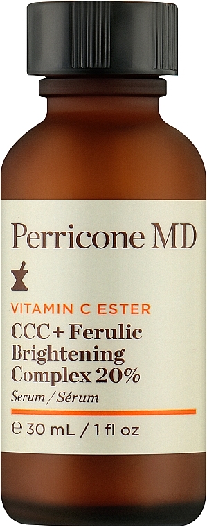 Gesichtsserum mit Ferula-Komplex - Perricone MD Vitamin C Ester CCC + Ferulic Brightening Complex 20% — Bild N4