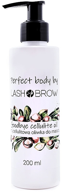 Anti-Cellulite-Massageöl für den Körper - Lash Brow Goodbye Cellulite Oil — Bild N1