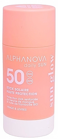 Sonnenschutzstift für das Gesicht SPF 50+ - Alphanova High Protection Face Sun Stick SPF 50 — Bild N1