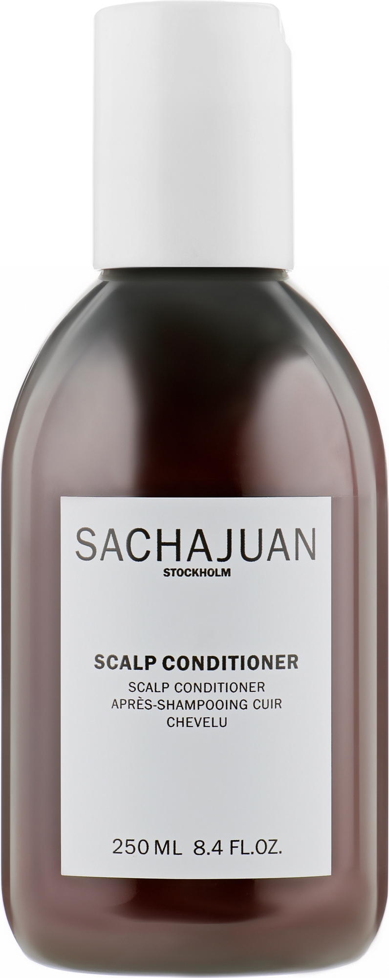 Beruhigendes Anti-Schuppen Shampoo mit Rosmarinöl, Menthol, Salicylsäure und Ingwerextrakt für irritierte Kopfhaut - Sachajuan Haircare Scalp Conditioner — Bild 250 ml