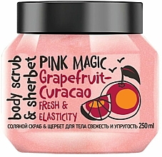 Düfte, Parfümerie und Kosmetik Salz-Körperpeeling-Sorbet mit pink Grapefruit - MonoLove Bio Fresh&Elasticity Body Scrub