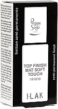 Matter Nagelüberlack - Peggy Sage Top Finish Mat Soft Touch I-Lak — Bild N2