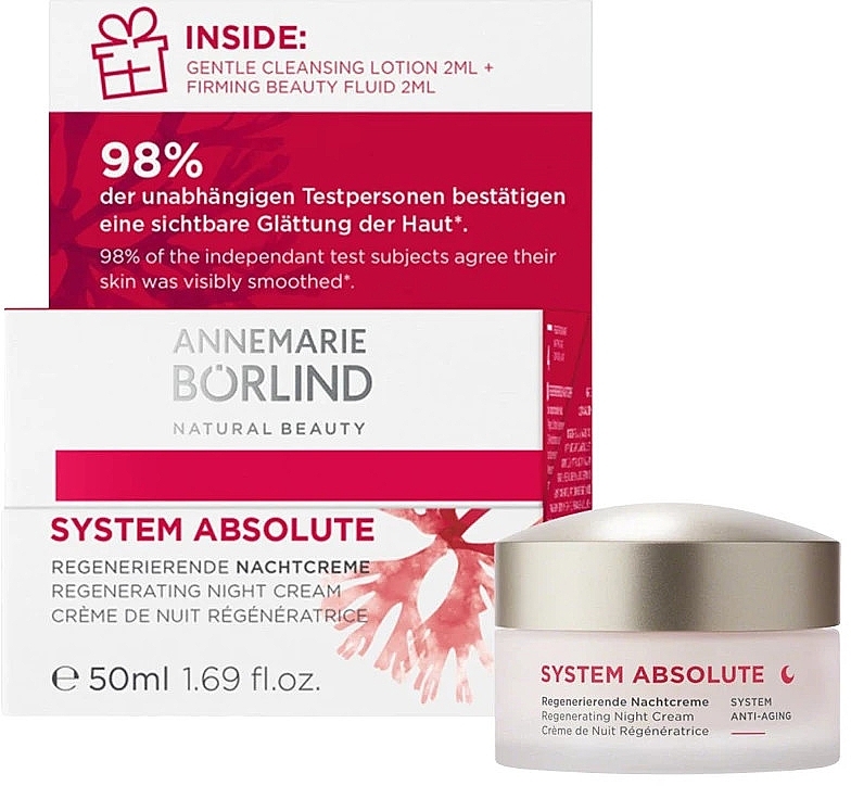 Regenerierende Nachtcreme für das Gesicht - Annemarie Borlind System Absolute Regenerating Night Cream Limited Design — Bild N1