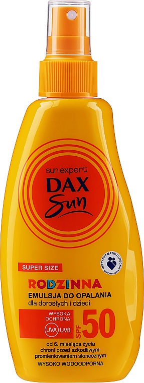 Sonnencreme für Kinder und Erwachsene - Dax Sun Family SPF50 — Bild N1