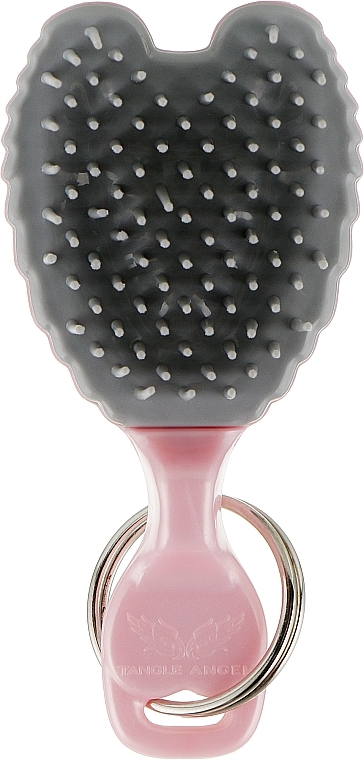 GESCHENK! Babykamm-Schlüsselanhänger, hellrosa - Tangle Angel Baby Brush Pink — Bild N1