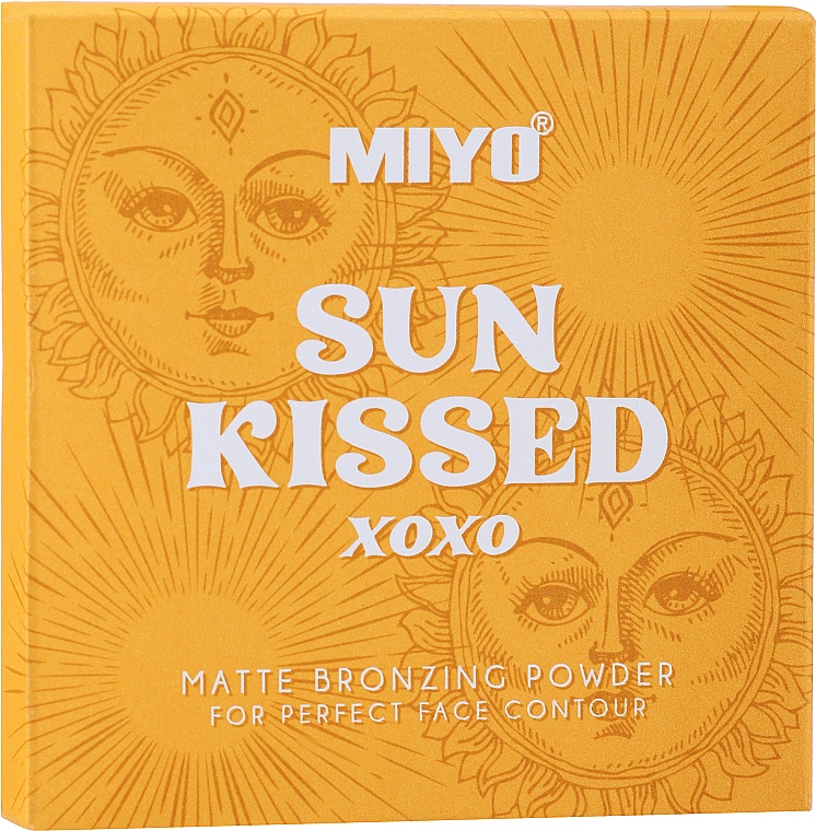 Bronzepuder - Miyo Sun Kissed Matt Bronzing Powder — Bild N1