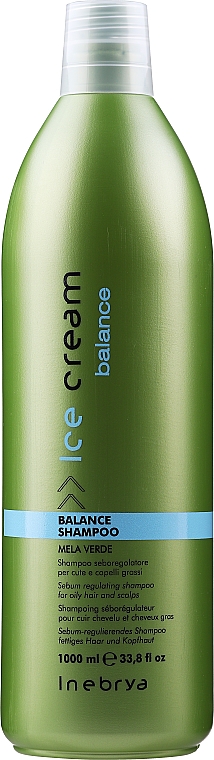 Regulierendes Shampoo gegen fettige Haare und Kopfhaut - Inebrya Ice Cream Balance Shampoo — Bild N6