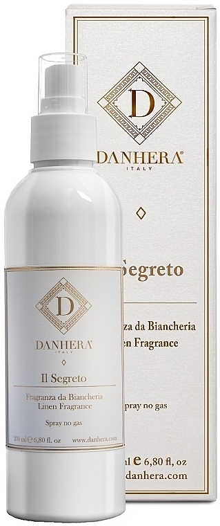 Duftspray für Textilien und Möbel - Danhera Il Segreto Linen Fragrance — Bild N1