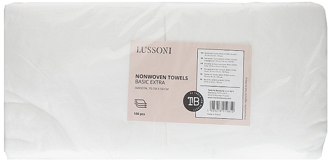 Perforierte, nicht gewebte Einwegtücher Basic Extra 70x50 cm - Lussoni Nonwoven Towels — Bild N1