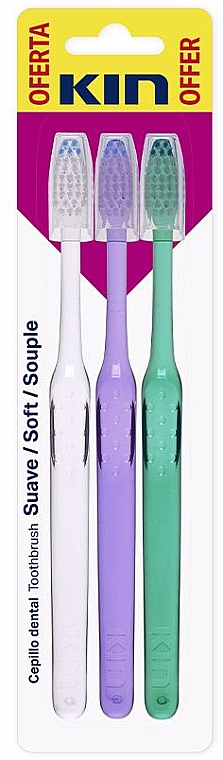 Set - Kin Cepillo Dental Soft Toothbrush  — Bild N1