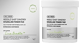 Glättende Gesichtspads  - VT Cosmetics Reedle Shot Synergy Sparkling Toner Pad  — Bild N1