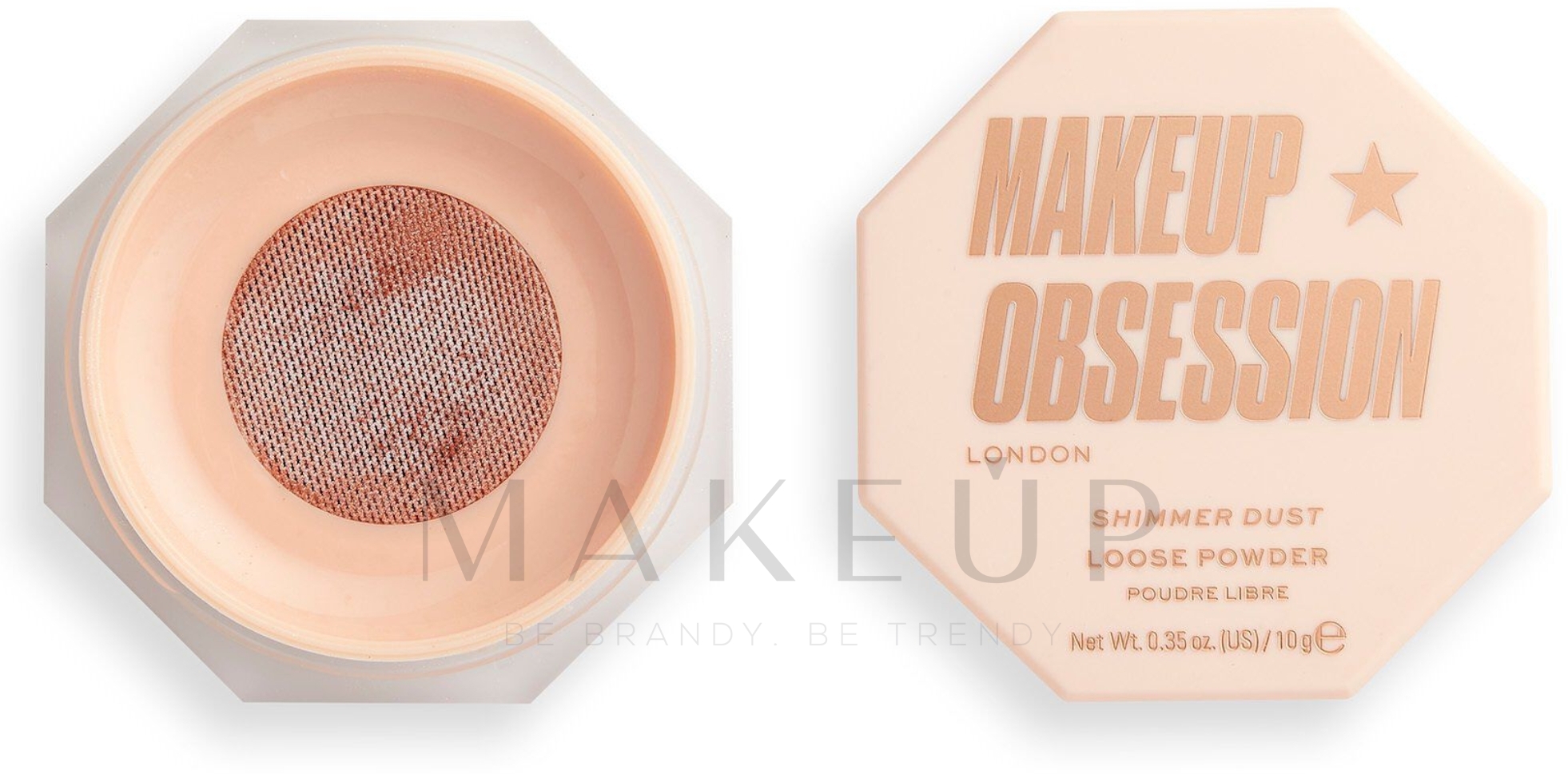 Loser Highlighter - Makeup Obsession Shimmer Dust Highlighter — Bild Boujee Bronze
