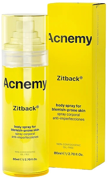 Anti-Akne-Körperspray - Acnemy Zitback Body Spray For Blemish-Prone Skin — Bild N1