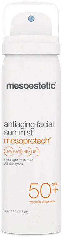 Anti-Aging-Sonnenschutz-Gesichtsspray - Mesoestetic AntiAging Facial Sun Mist SPF 50 — Bild N1