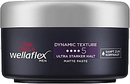 Düfte, Parfümerie und Kosmetik Matte Haarstylingpaste für Männer - Wella Wellaflex Men Dynamic Texture Matte Paste 