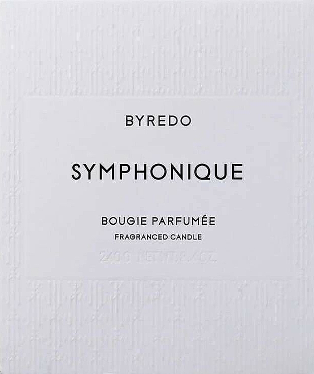 Duftkerze - Byredo Fragranced Candle Symphonique — Bild N2