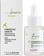Gesichtsreinigungsserum - Callipharm Serum Purifying Extract Solution 5%  — Bild N2